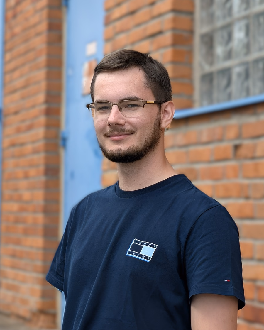 Portret członka zespołu Marq: Michal Jankůj
